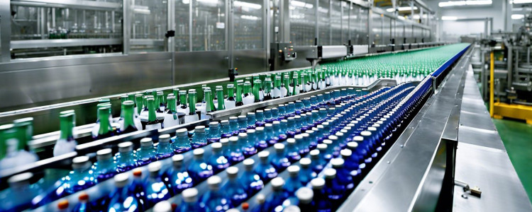 Бутылочный конвейер, делитель бутылок — дивайдер: оптимальное решение для вашего производства