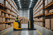 Электрические штабелеры: эффективное решение для складской логистики