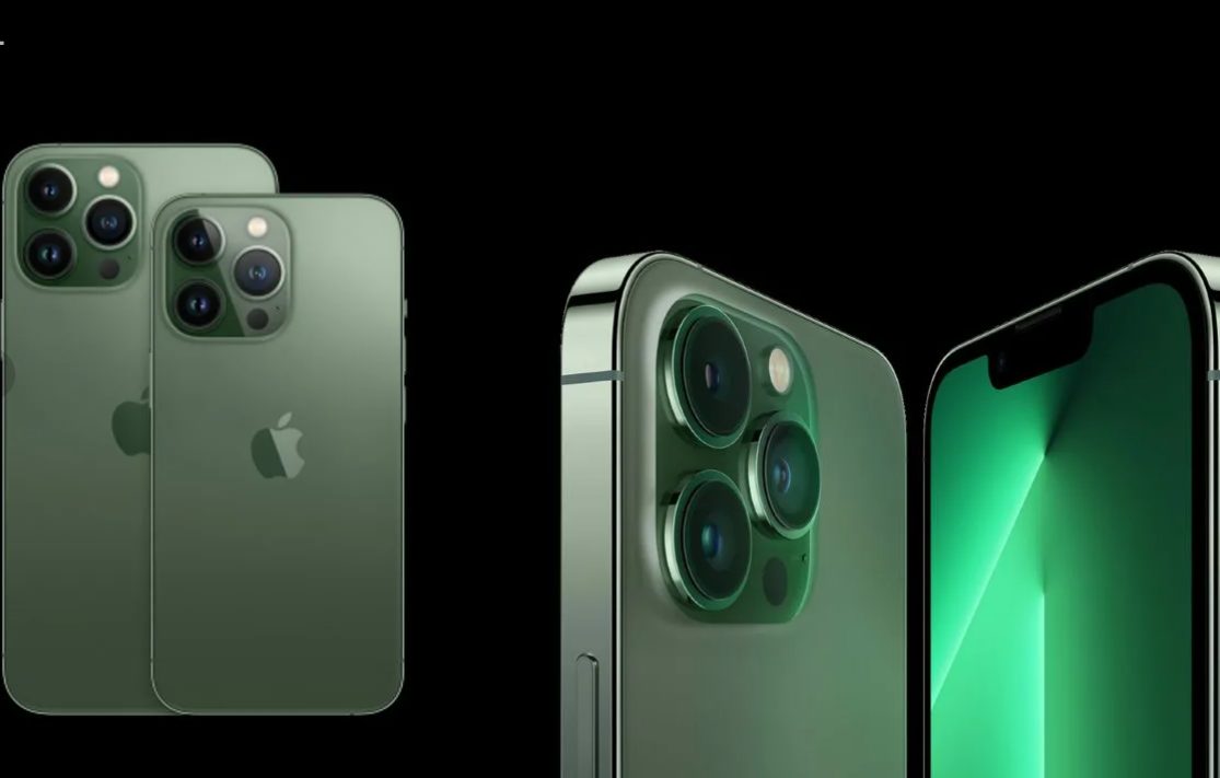 Iphone 13 green фото